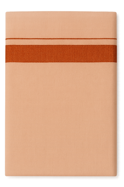 Mens Tissue Copper Dothi With Jari Border